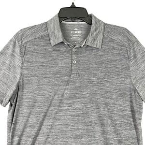 01algo polo men M merino wool performance breathable active travel golf outdoors